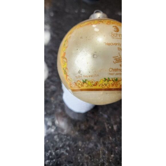 Vintage 1978 Schmid Heavenly Peace Christmas Ball Ferrandiz Ornament - Picture 4 of 7